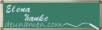 Elena Wanke Visitenkarte